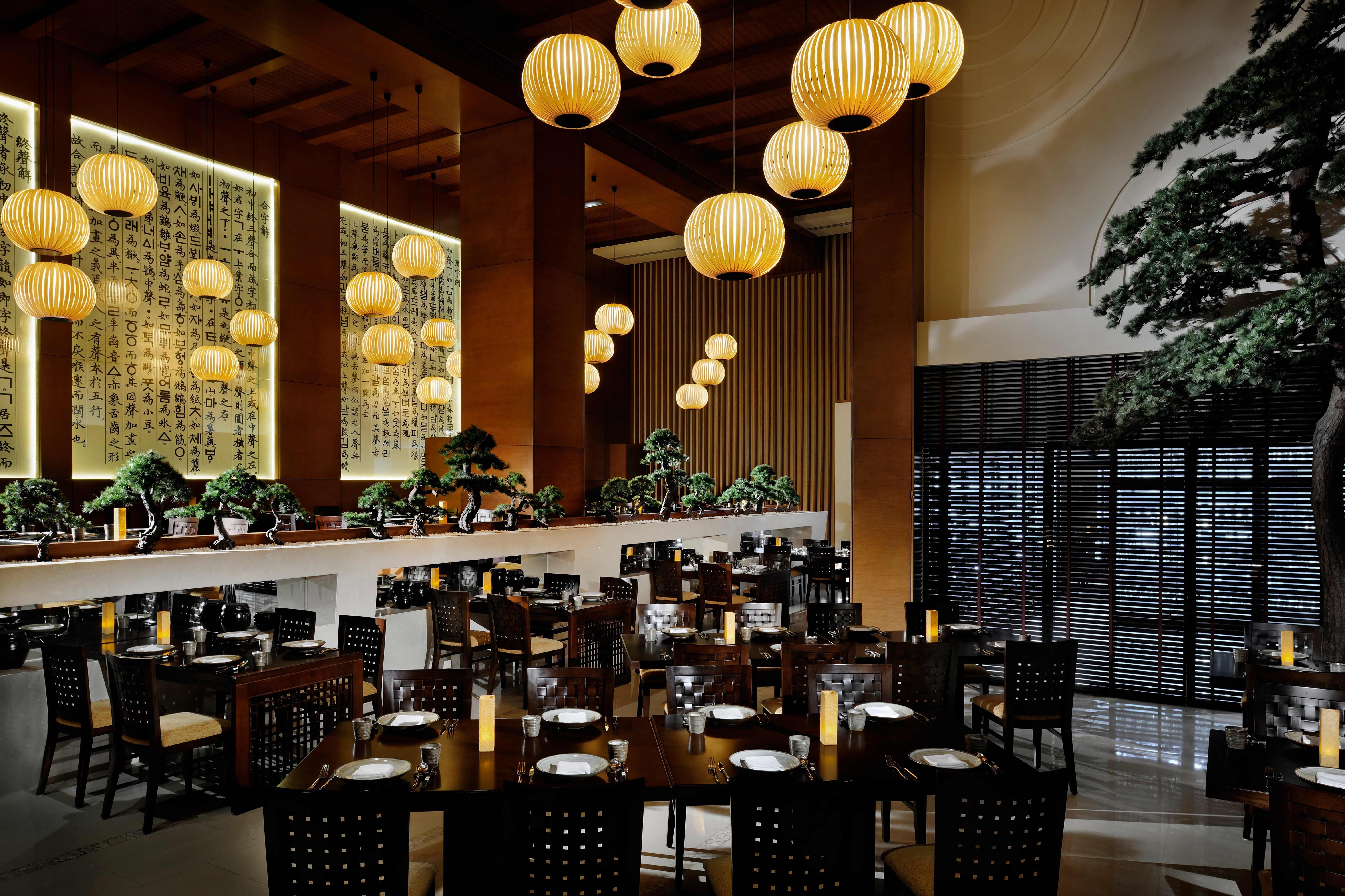 Asiana Hotel Dubaj Exteriér fotografie The interior of the restaurant