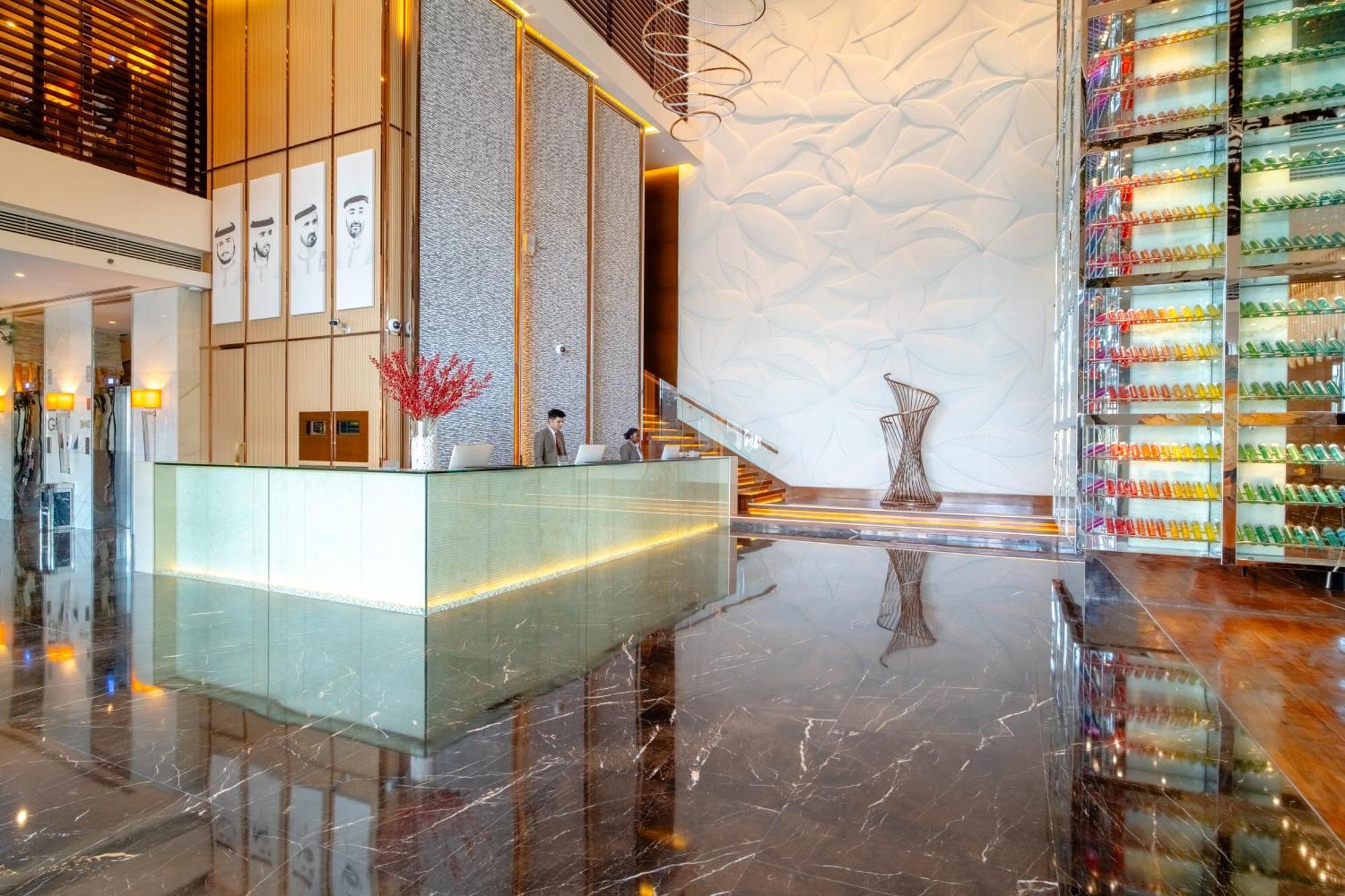 Asiana Hotel Dubaj Exteriér fotografie Lobby