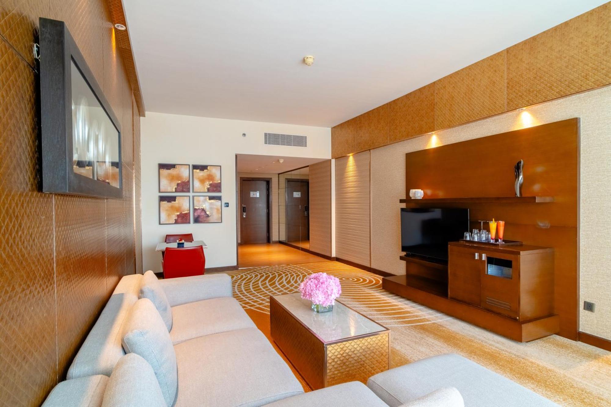 Asiana Hotel Dubaj Exteriér fotografie A suite at the hotel