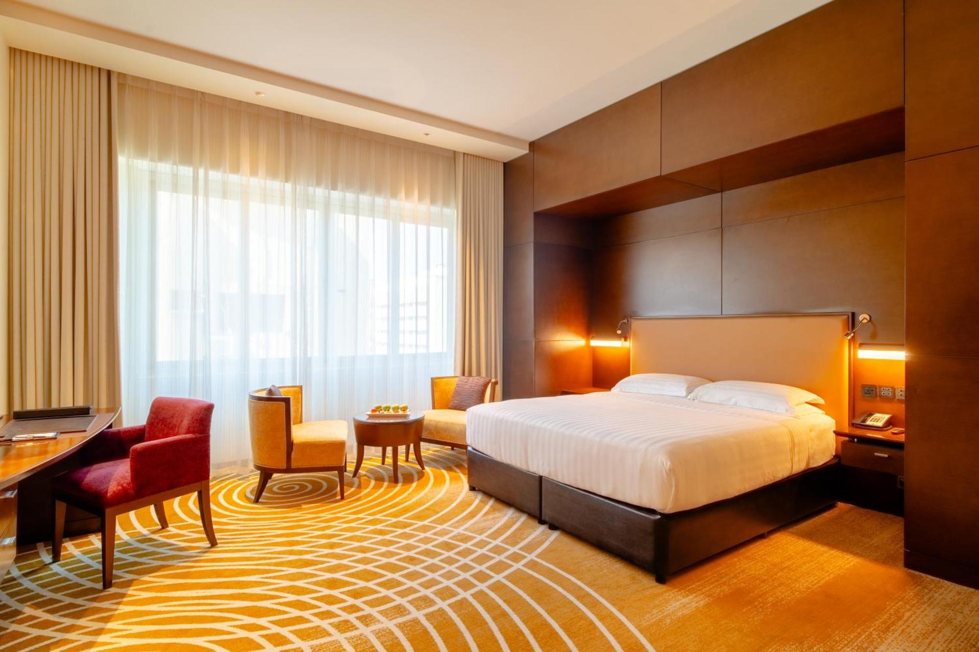 Asiana Hotel Dubaj Exteriér fotografie A room at the hotel