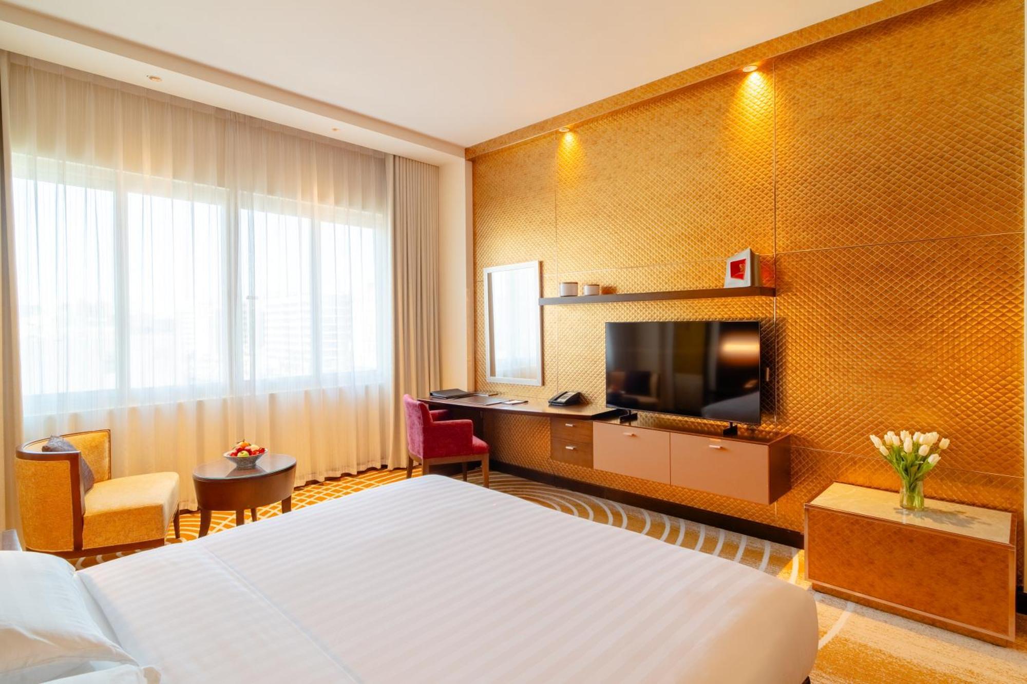 Asiana Hotel Dubaj Exteriér fotografie A room at the hotel